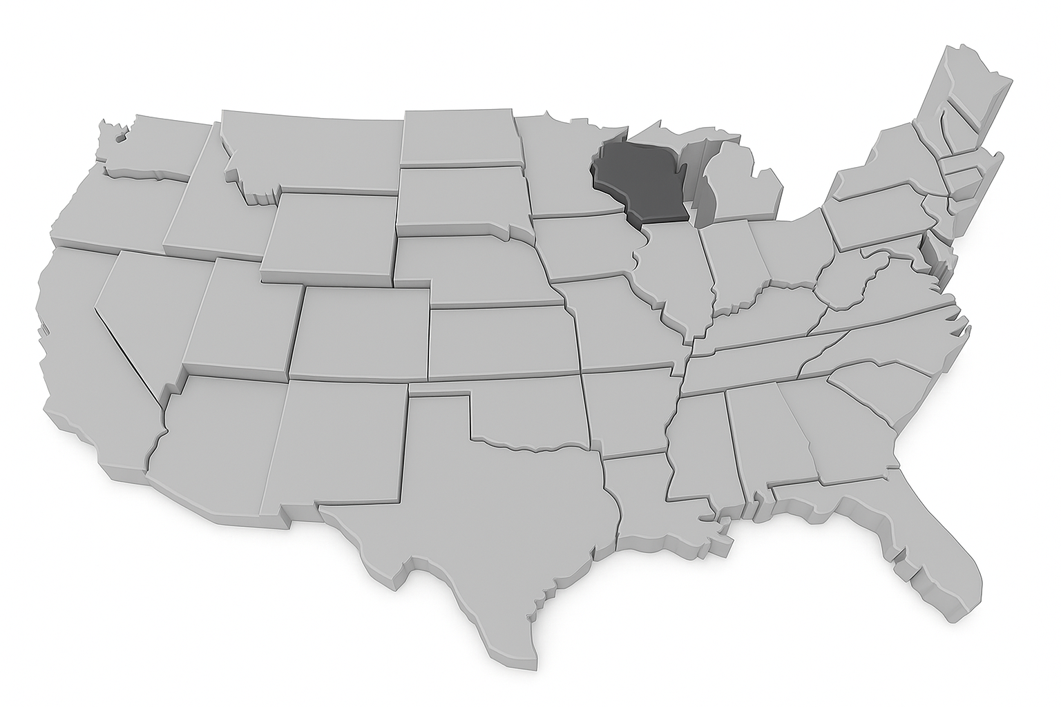 Waukesha, WI Map