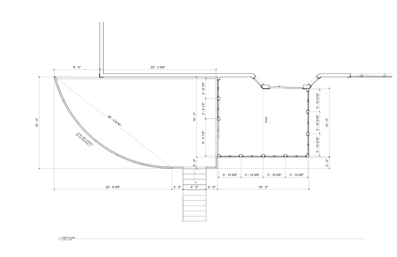 Backyard blueprint and permit design